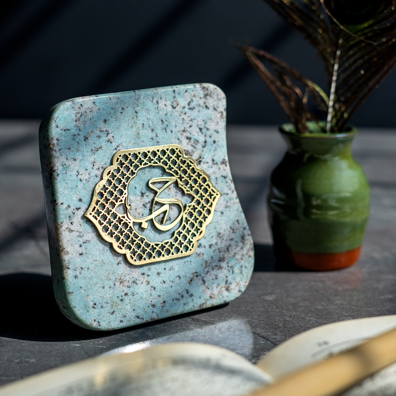 Hub - Natural Amazonite Home Decor