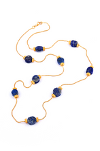 Load image into Gallery viewer, Lapis Lazuli Necklace| Gemstone Necklace| Handmade