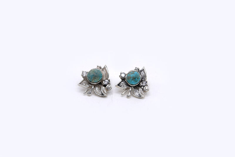 Turquoise Floral Whisper