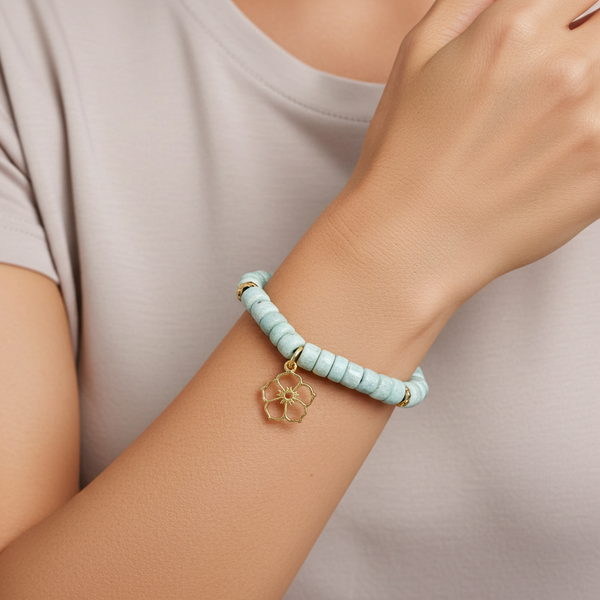 Gulab - Natural Amazonite Bracelet