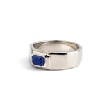 Moonlight - Lapis Lazuli Silver Ring for Men