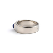 Load image into Gallery viewer, Moonlight - Lapis Lazuli Silver Ring for Men