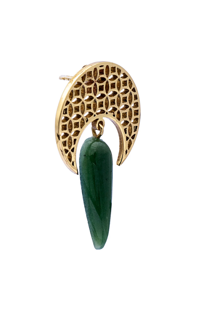Noor-e Jaali - Serpentine Earrings