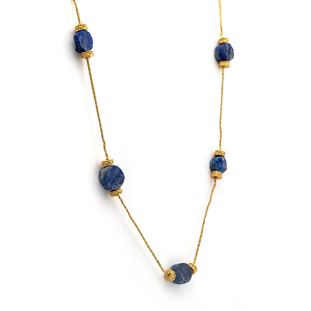 Lapis Legacy Necklace - Natural Lapis Lazuli Necklace