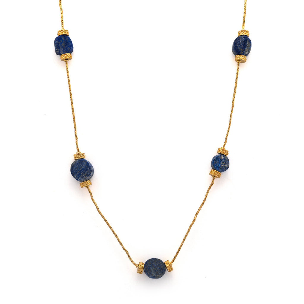 Lapis Legacy Necklace - Natural Lapis Lazuli Necklace