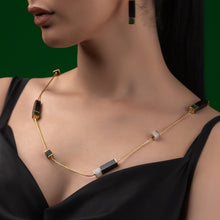 Load image into Gallery viewer, Jasper Necklace - Nephrite Jade And Jasper Necklace