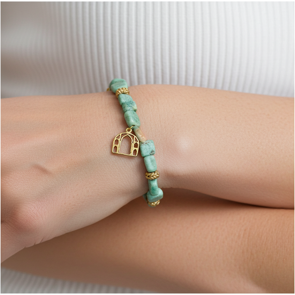 Narrow Passage - Natural Aventurine Bracelet