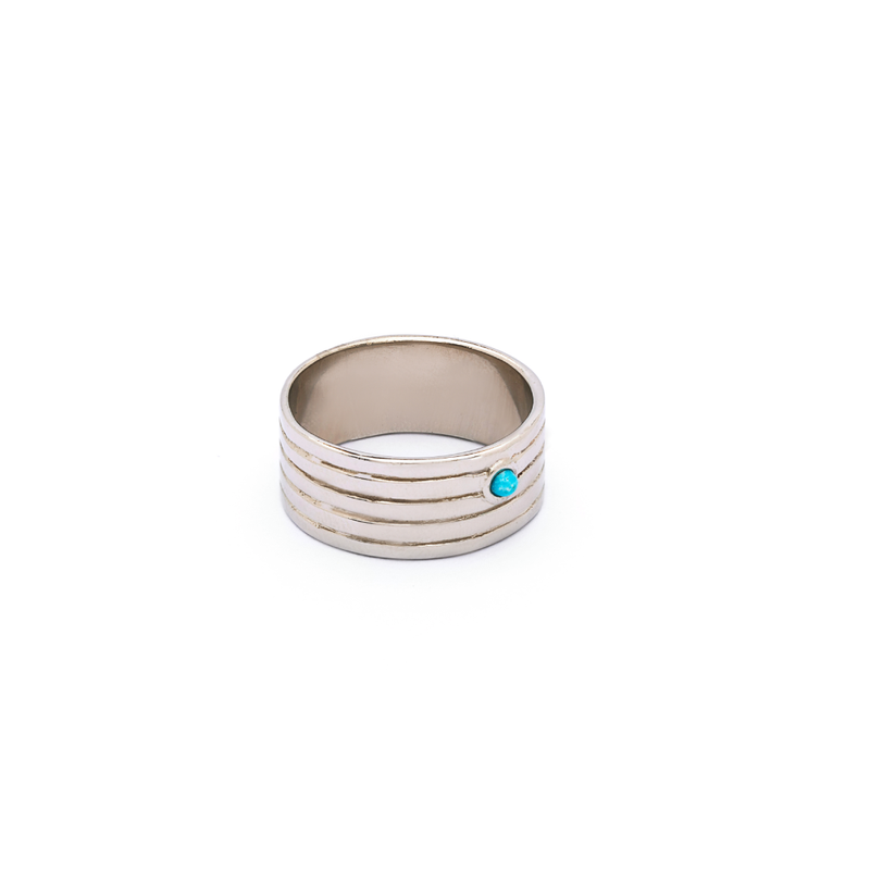 Turquoise Silver Ring