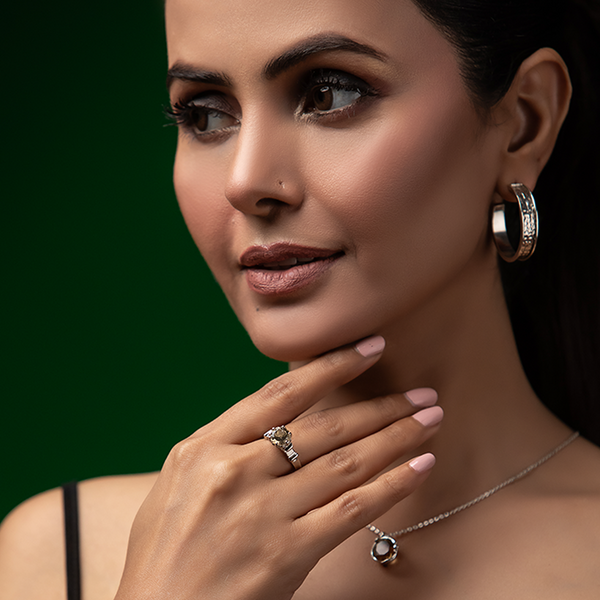 Sahar - Natural Citrine Ring