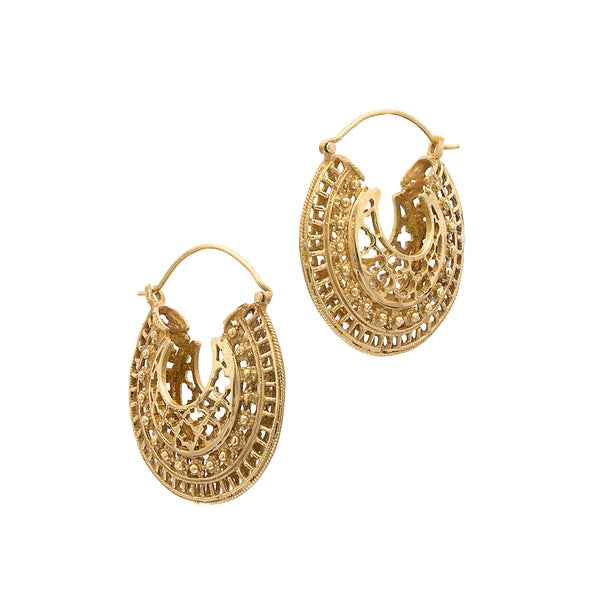 Brass Earring