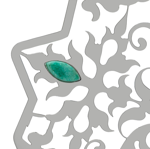 Aventurine Home Décor| Gemstone Decoration| Handmade | Islamic Calligraphy