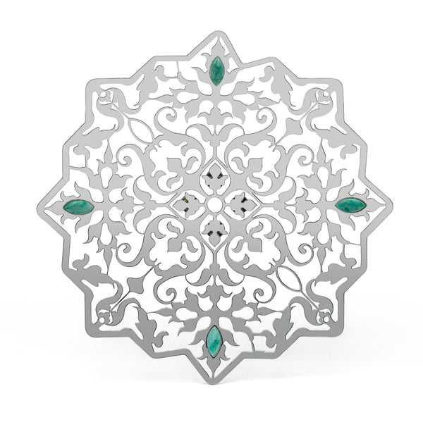 Aventurine Home Décor| Gemstone Decoration| Handmade | Islamic Calligraphy
