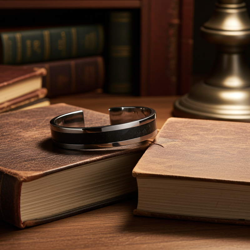 Serenity Bangles - Black Riverstone Bangle
