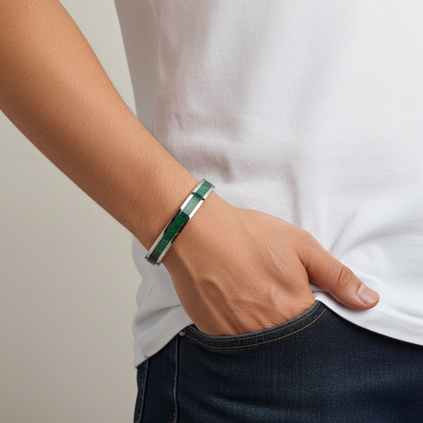 Serenity Sparkle - Natural Aventurine Cuff