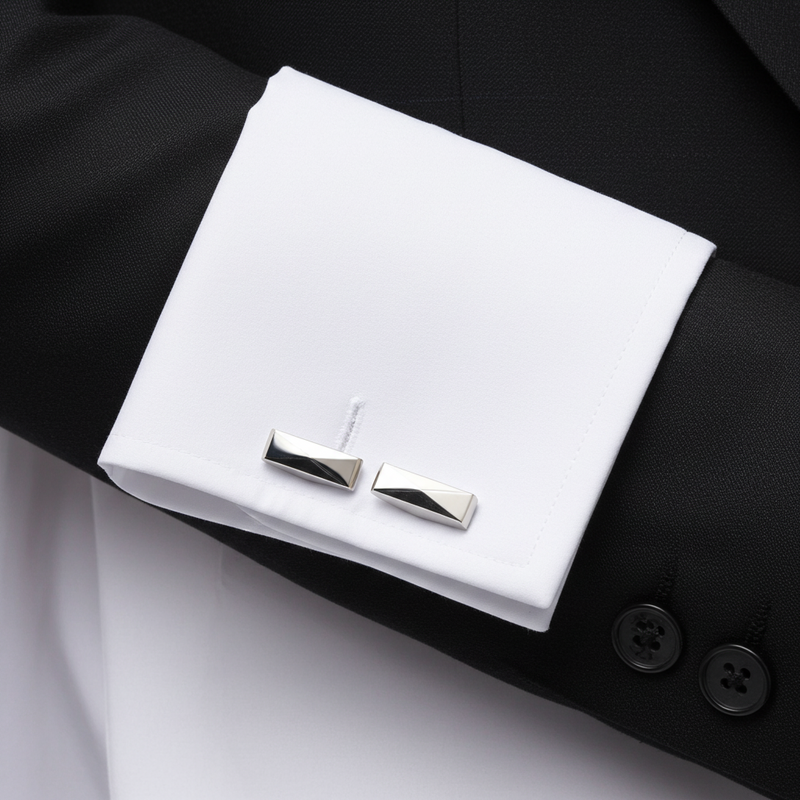 Silver Orbit Cufflinks