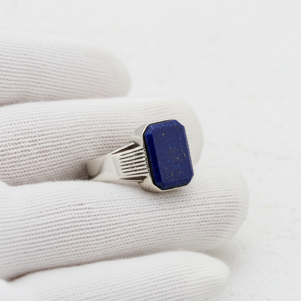 Lapis Lazuli Silver Ring