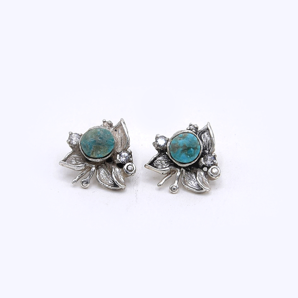 Turquoise Floral Whisper