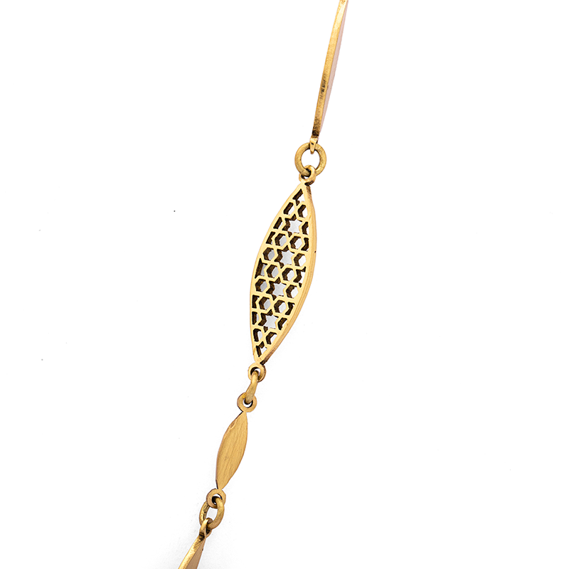 Geometric Necklace| Brass Necklace| Handmade