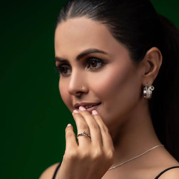Raunaq - Natural Topaz Ring