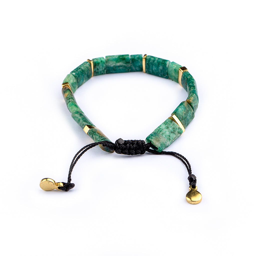 Aventurine Bracelet| Adjustable Bracelet| Bead Bracelet