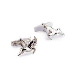Markhor Cufflink - Silver Cufflinks for Men