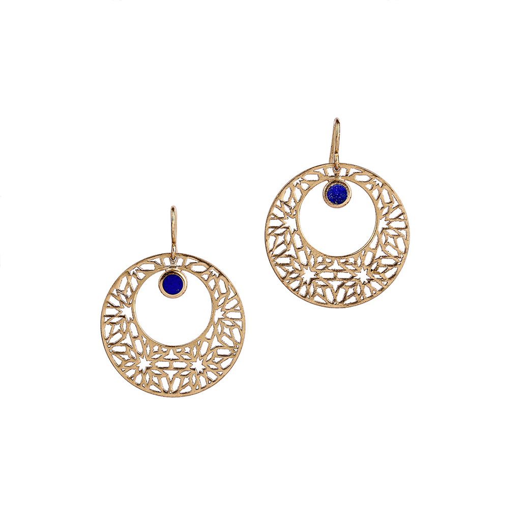 Ayla - Lapis Lazuli Earrings