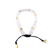 Load image into Gallery viewer, Milky Quartz Bracelet| Adjustable Bracelet| Bead Bracelet