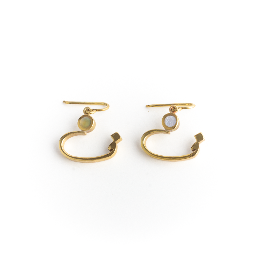 Harf Earrings - Urdu Harf Earrings