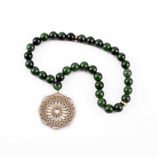Gemstone Tasbih | Stone Tasbeeh | Nephrite Jade Tasbih