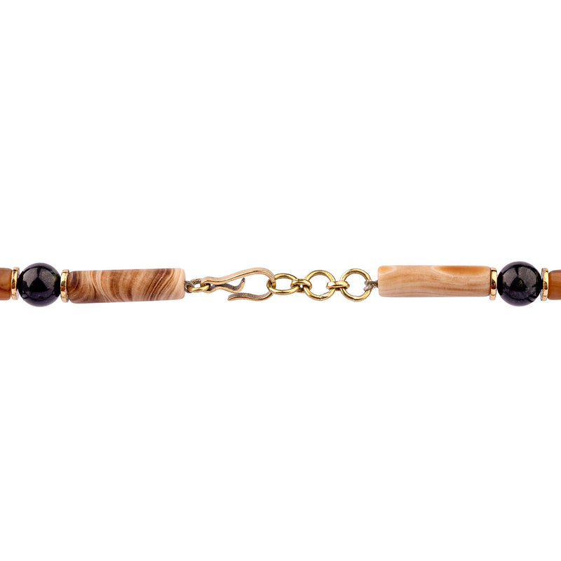 Onyx Necklace | Jasper Necklace | Iqbal's Poetry | Pietra Dura | Handmade