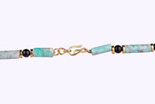 Load image into Gallery viewer, Back hook of Amazonite Necklace