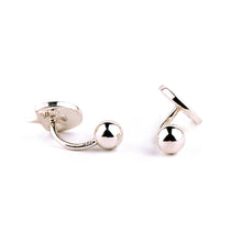 Load image into Gallery viewer, Silver Cufflinks| Aventurine Cufflinks| Pietra Dura| Handmade