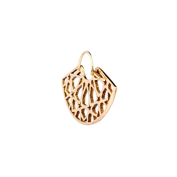 Brass Earrings| Islamic Calligraphy| Handmade