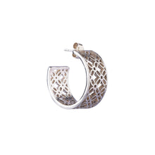 Load image into Gallery viewer, Silver Earrings | Geometric Patterns | Handmade