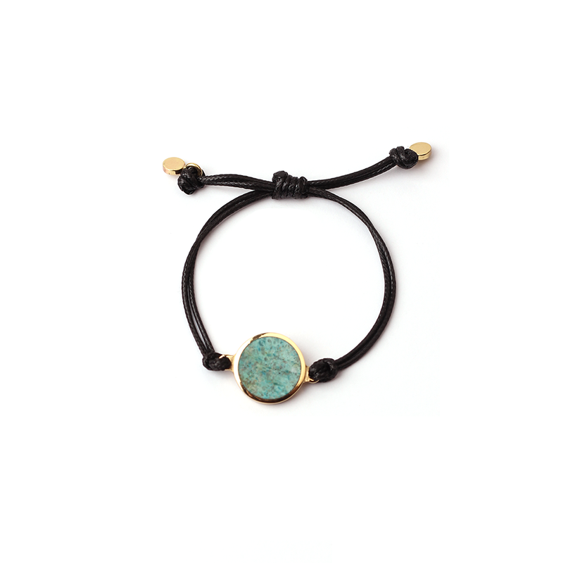 Adjustable aventurine bracelet
